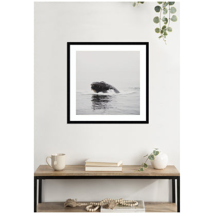 Humpback Whale No. 4 by Laura Evans Framed Wall Art Print