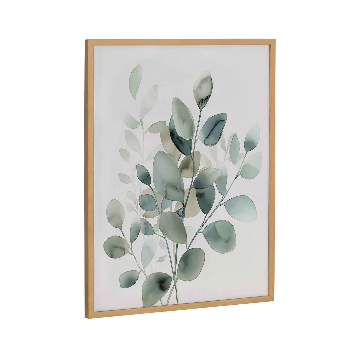Eucalyptus Watercolor Botanical Framed Wall Art