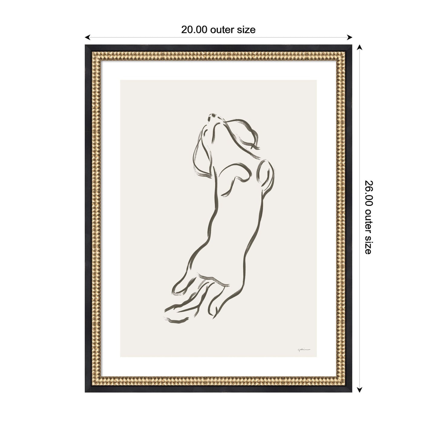 Dachshund Framed Wall Art Print