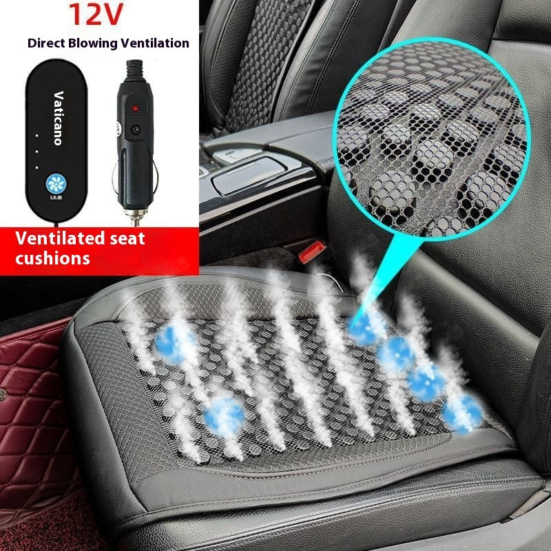 Summer Car Ventilation Cushion – Instantly Cool Down Your Seat for Sweat-Free Drives