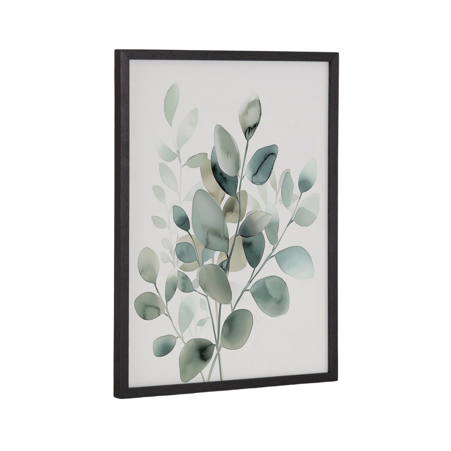 Eucalyptus Watercolor Botanical Framed Wall Art