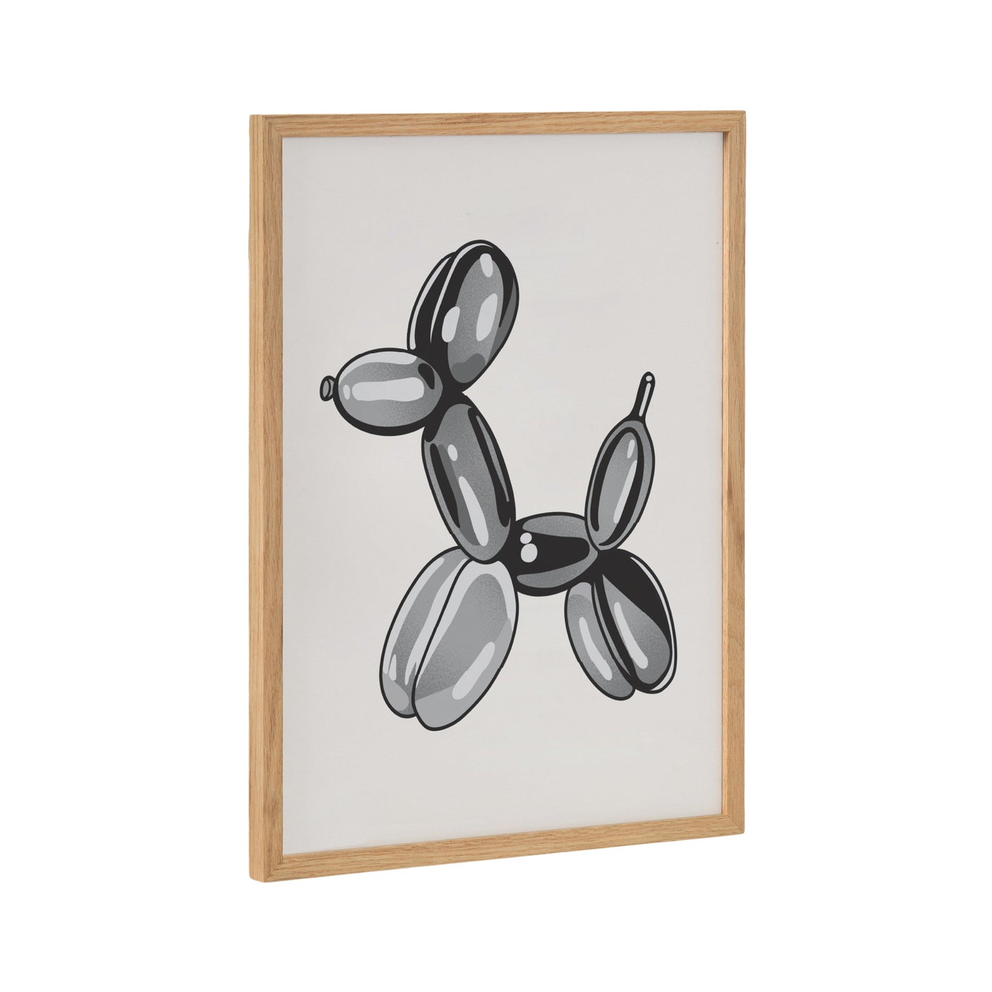Balloon Dog Framed Wall Art Print