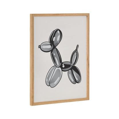 Balloon Dog Framed Wall Art Print