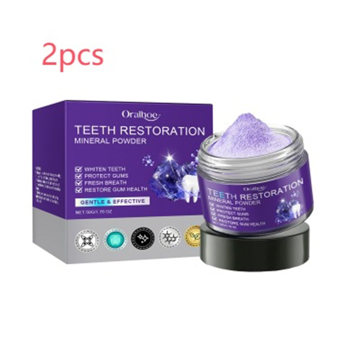 Teeth Restoration Mineral Powder – Brighten Your Smile Naturally