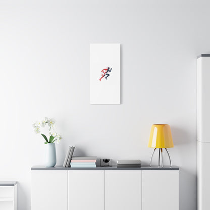 Stay Strong Runner Gym Canvas Wall Art