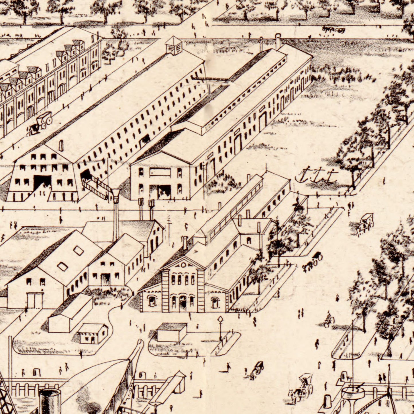 Vintage Map of Philadelphia, Pennsylvania, 1897, No. 2