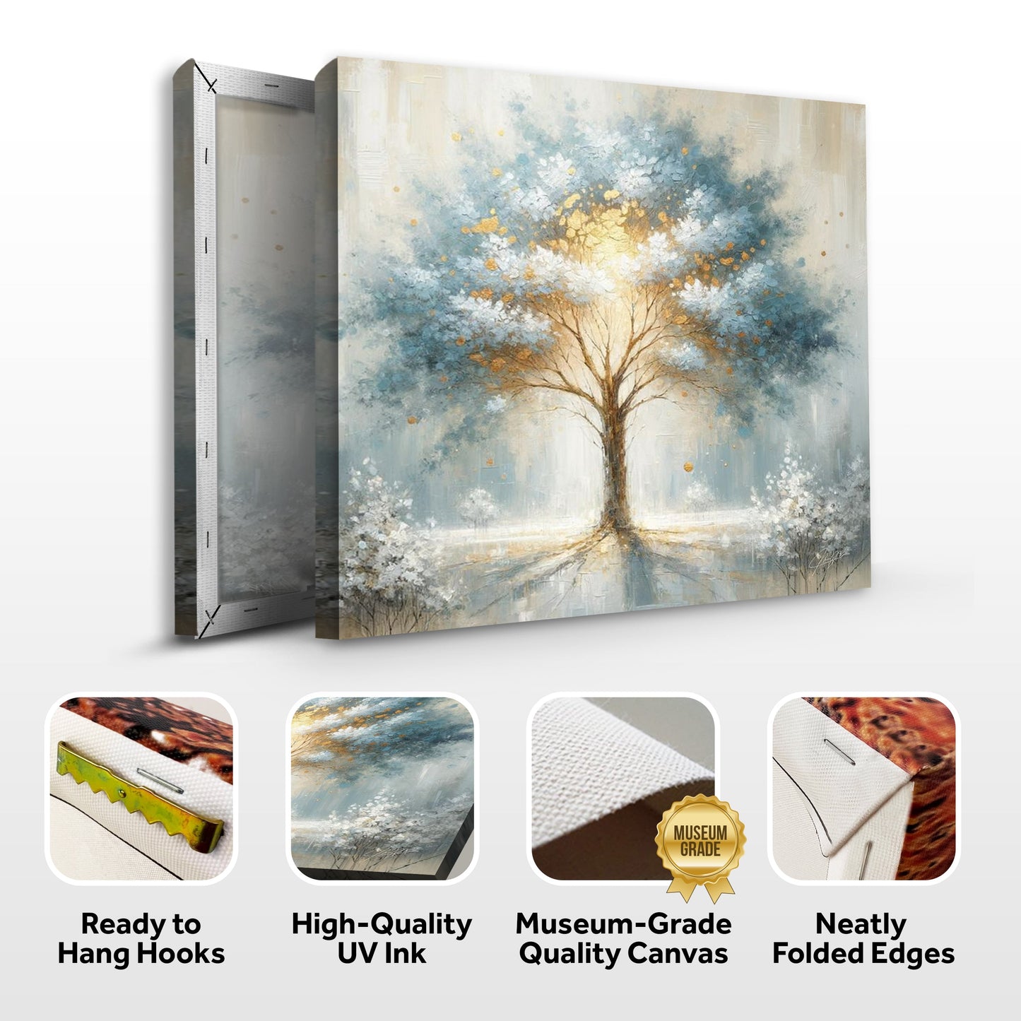 Mystic Tree Nature Canvas Wall Art