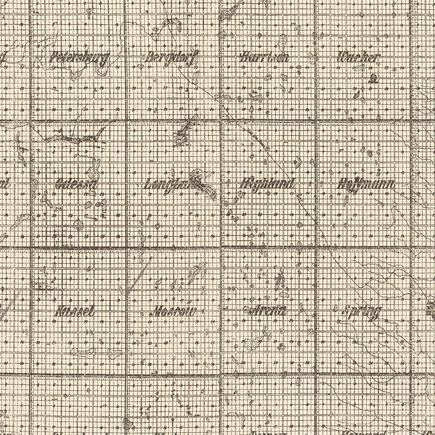 Vintage Map of McPherson County, South Dakota, 1914