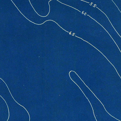 Vintage Gage Lake, Indiana Map, 1923