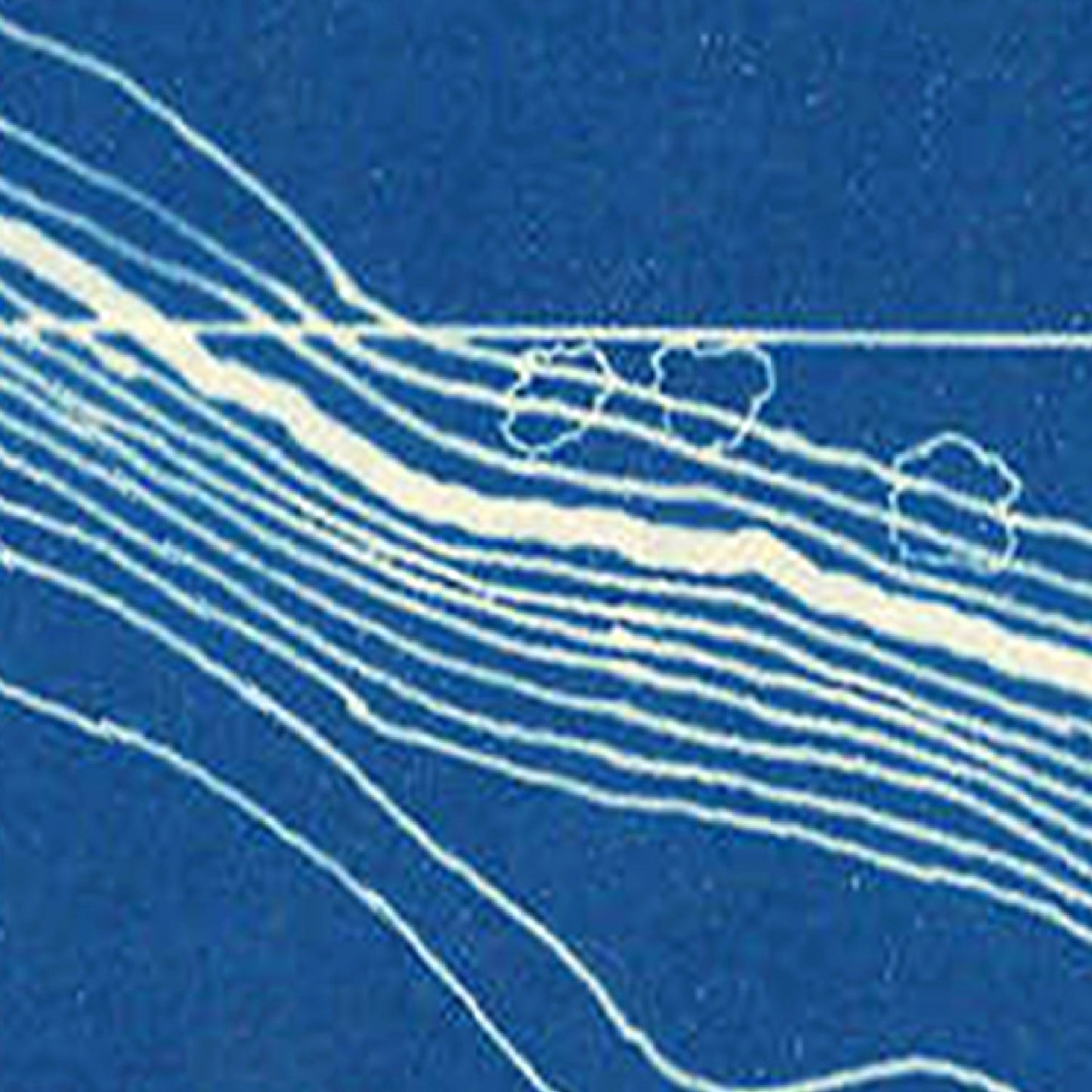 Vintage Wabee Lake Indiana Map, 1922