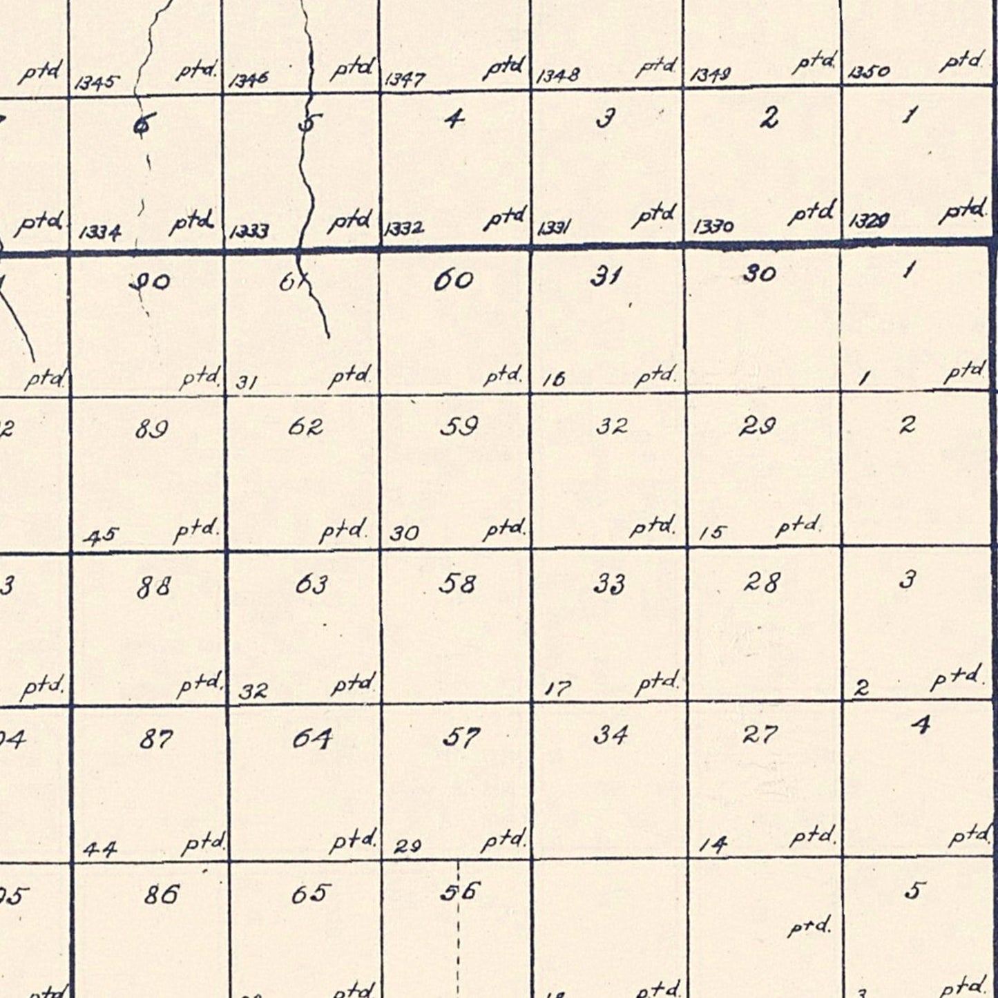 Vintage Map of Carson County, Texas, 1898