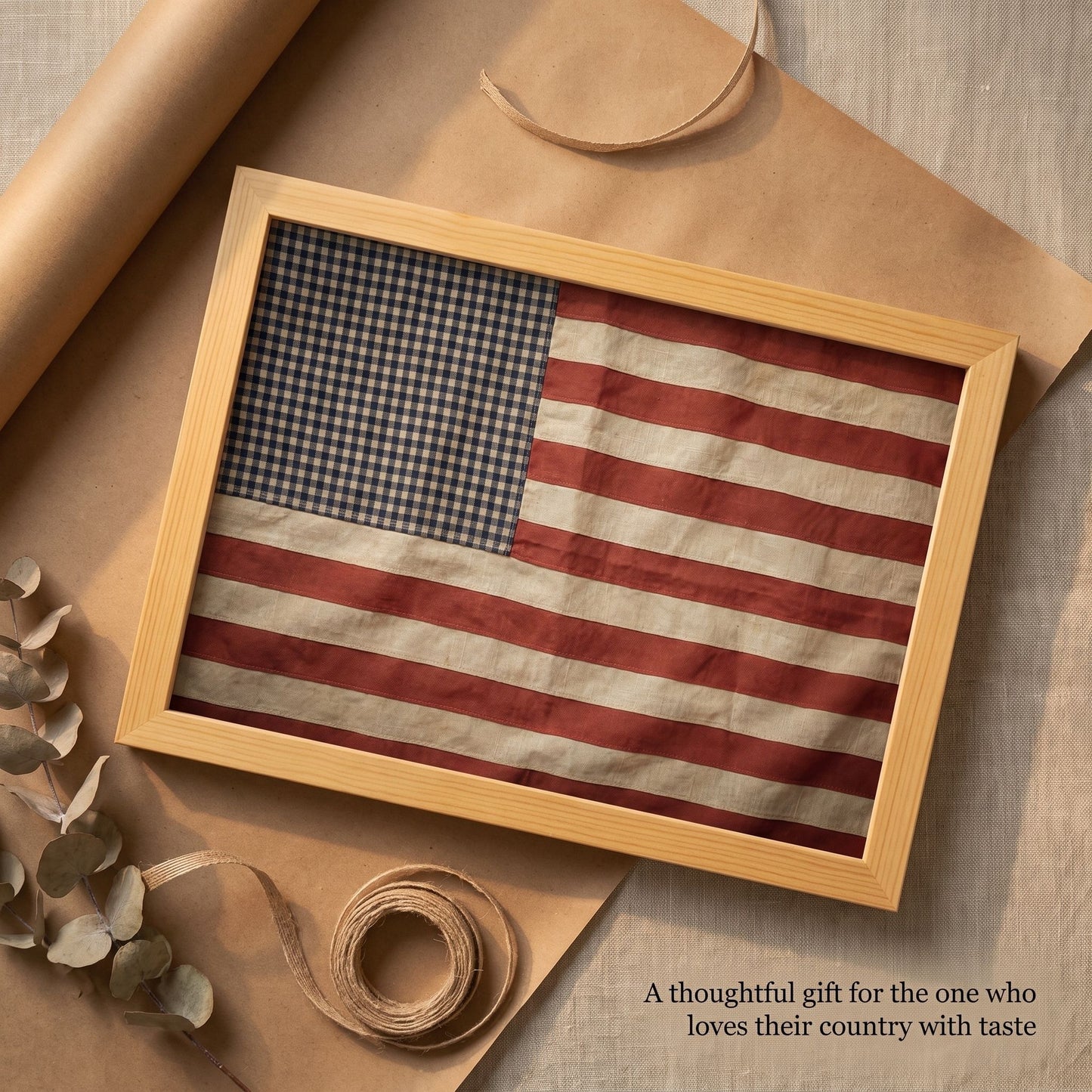 Vintage American Flag Wall Art