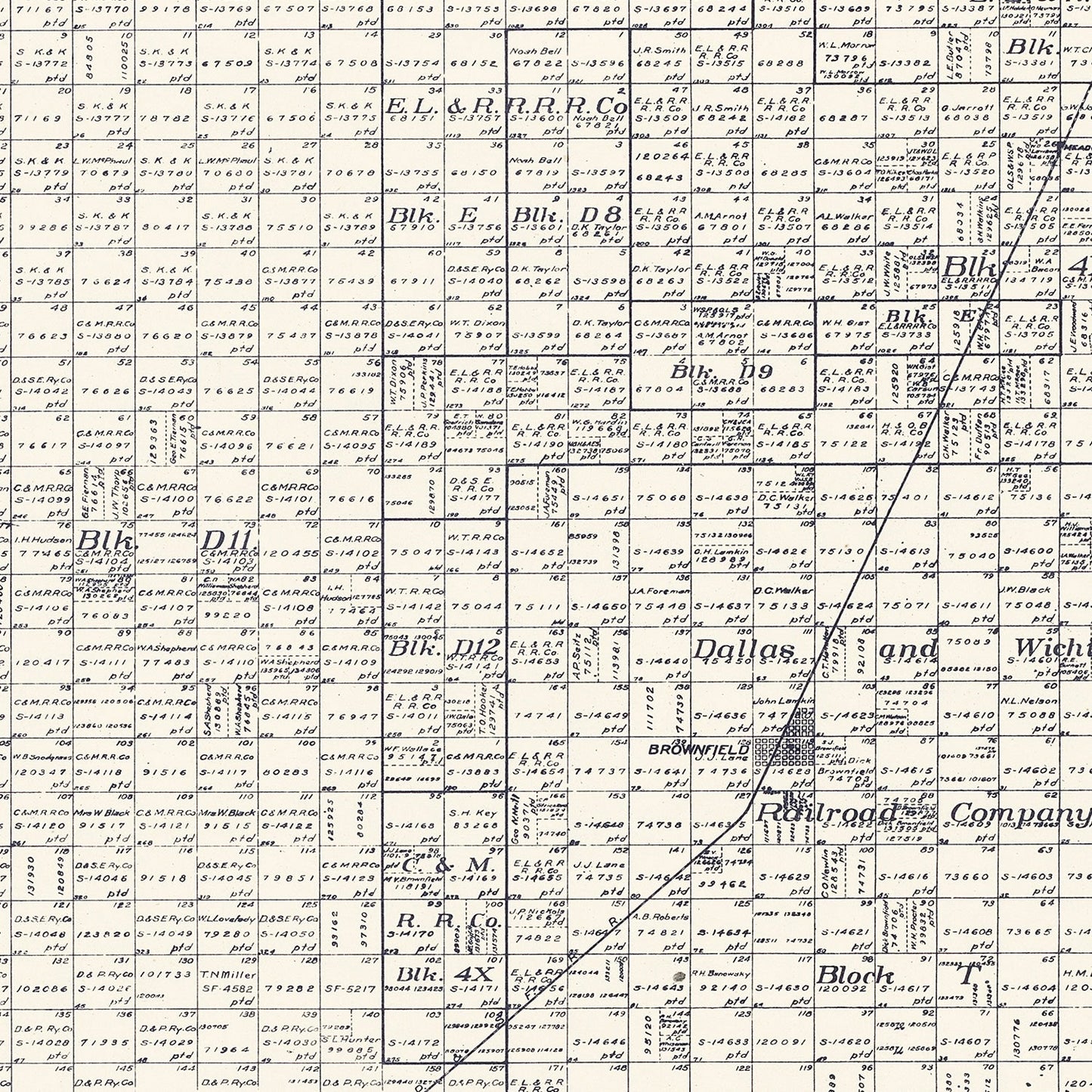 Vintage Map of Terry County, Texas, 1926 (Edition 2)