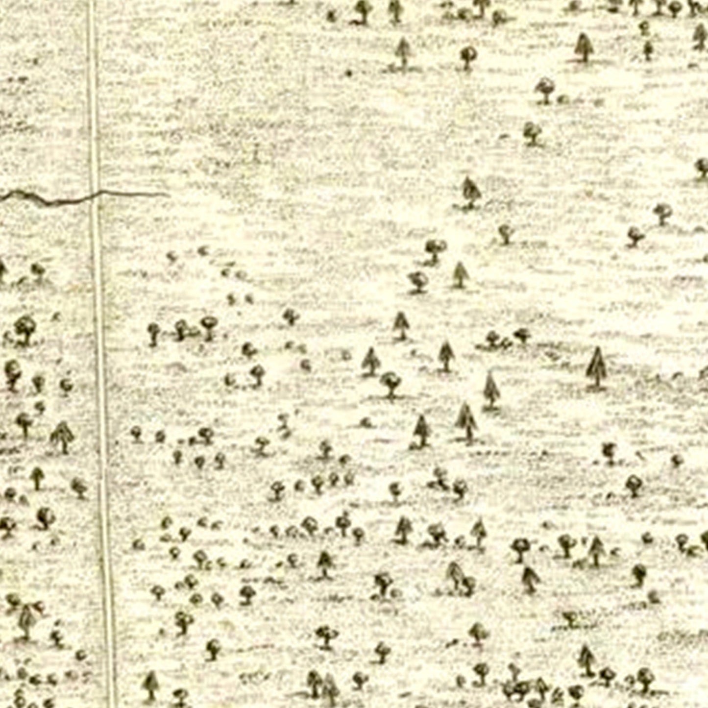 Vintage Battle of Hobkirk's Hill Map, 1794