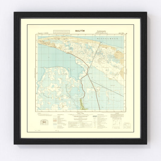 vintage World War II map of Egypt, 1934