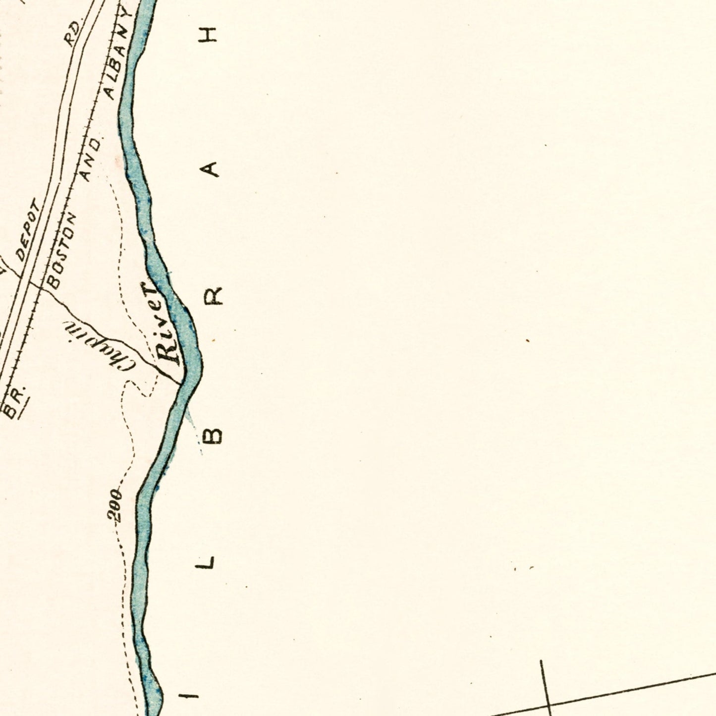 Vintage Map of Carrollton, Illinois, 1873