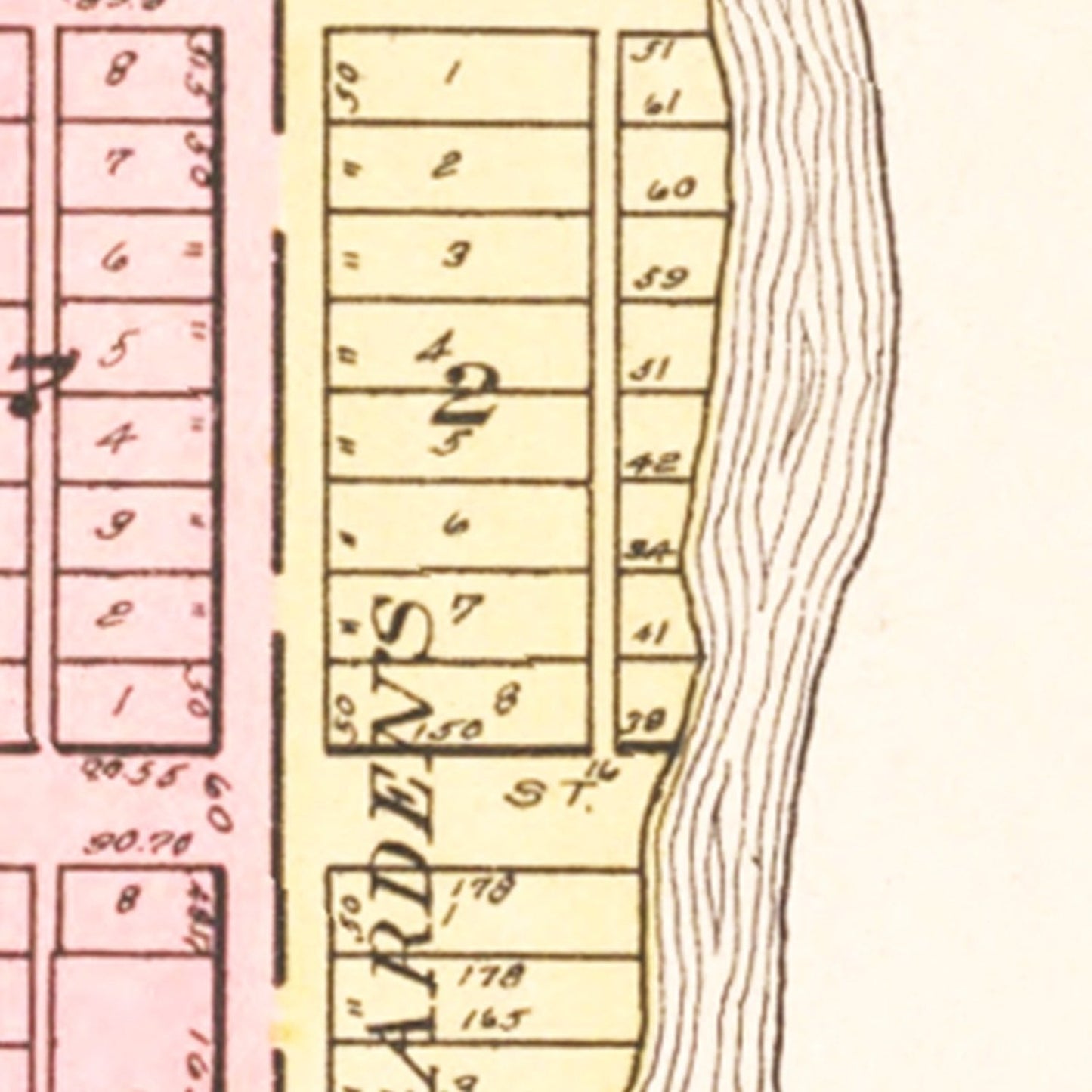 Vintage Map of Watson Township, Lewis County, New York, 1875