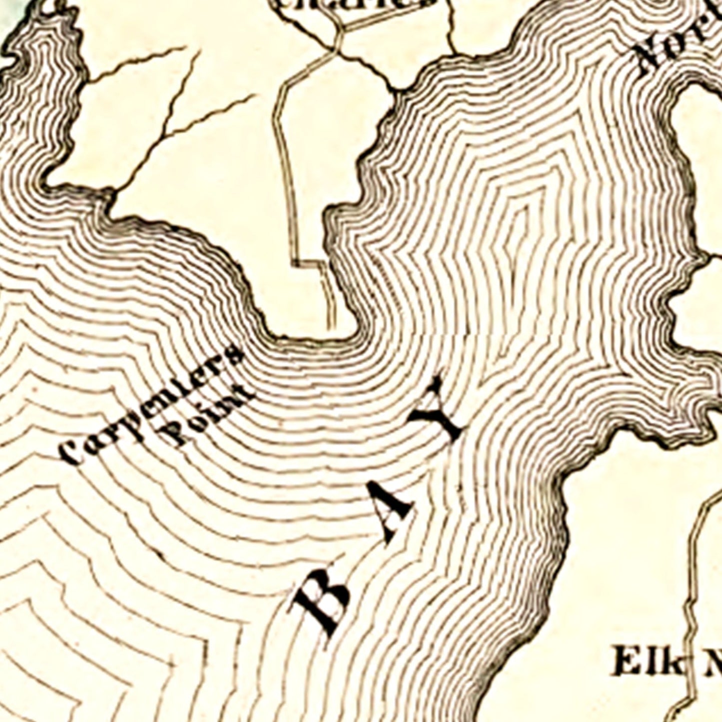 Vintage Map of Cecil County, Maryland, 1877