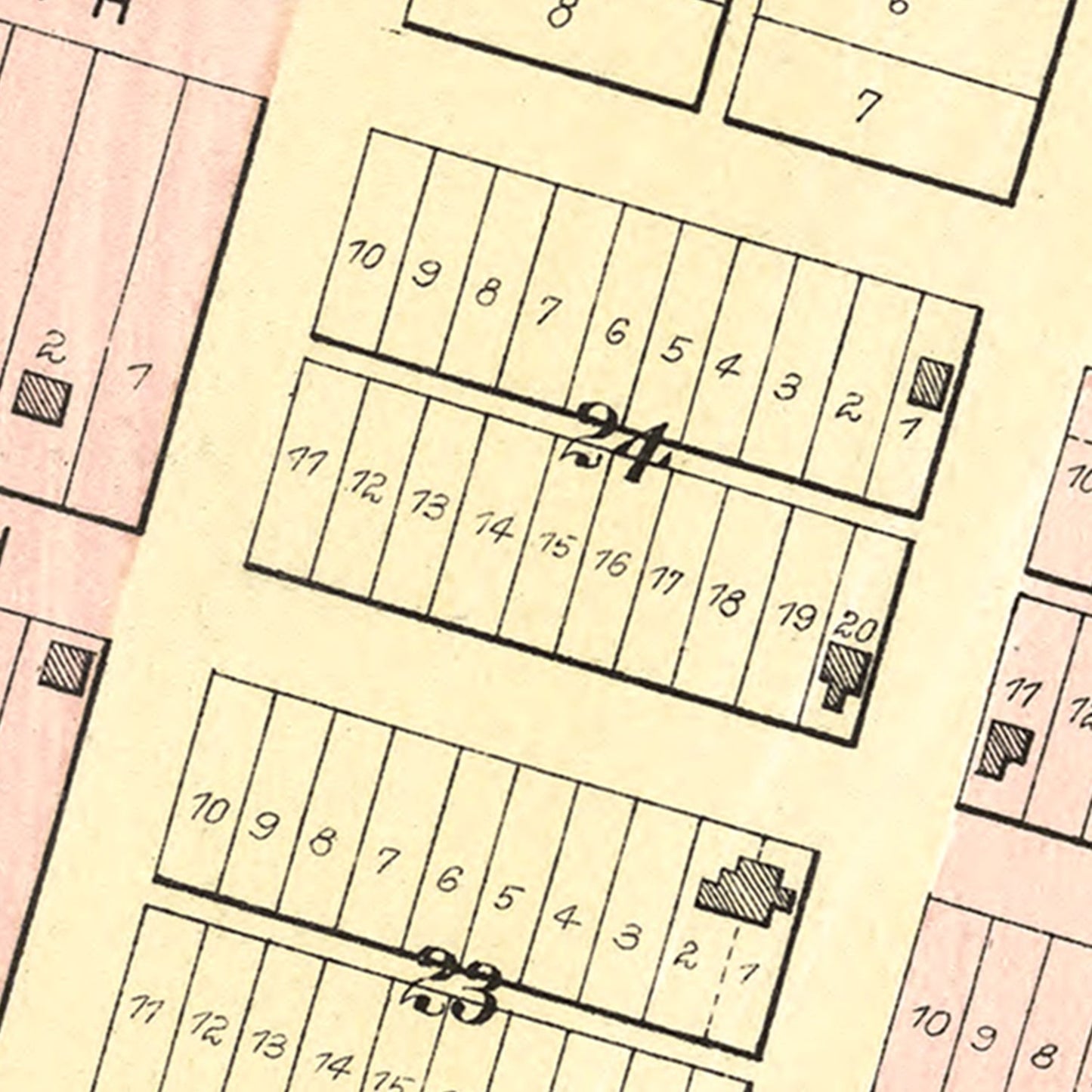 Vintage Map of Wetmore, Kansas, 1887