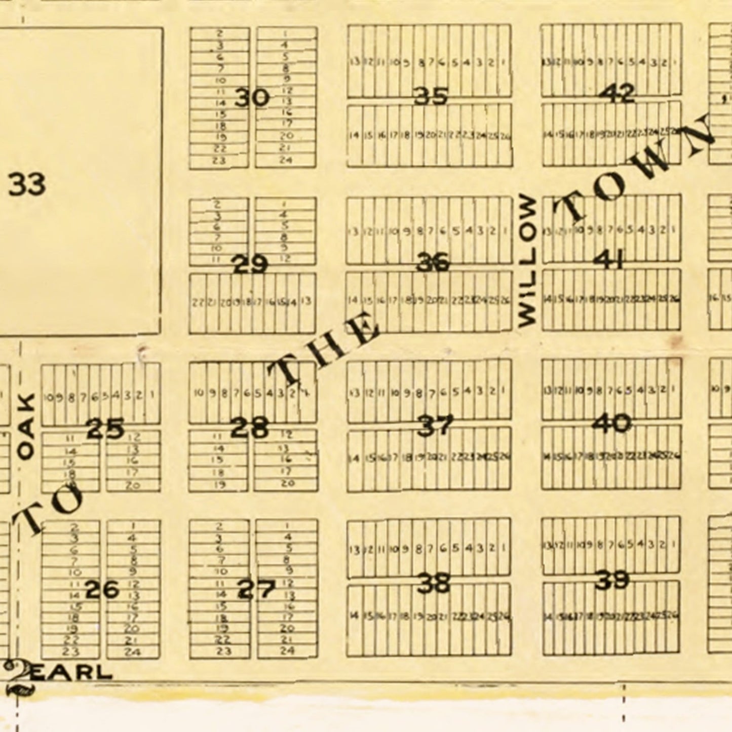 Vintage Map of Porter, Indiana, 1895