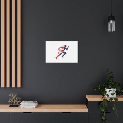 Stay Strong Runner Gym Canvas Wall Art