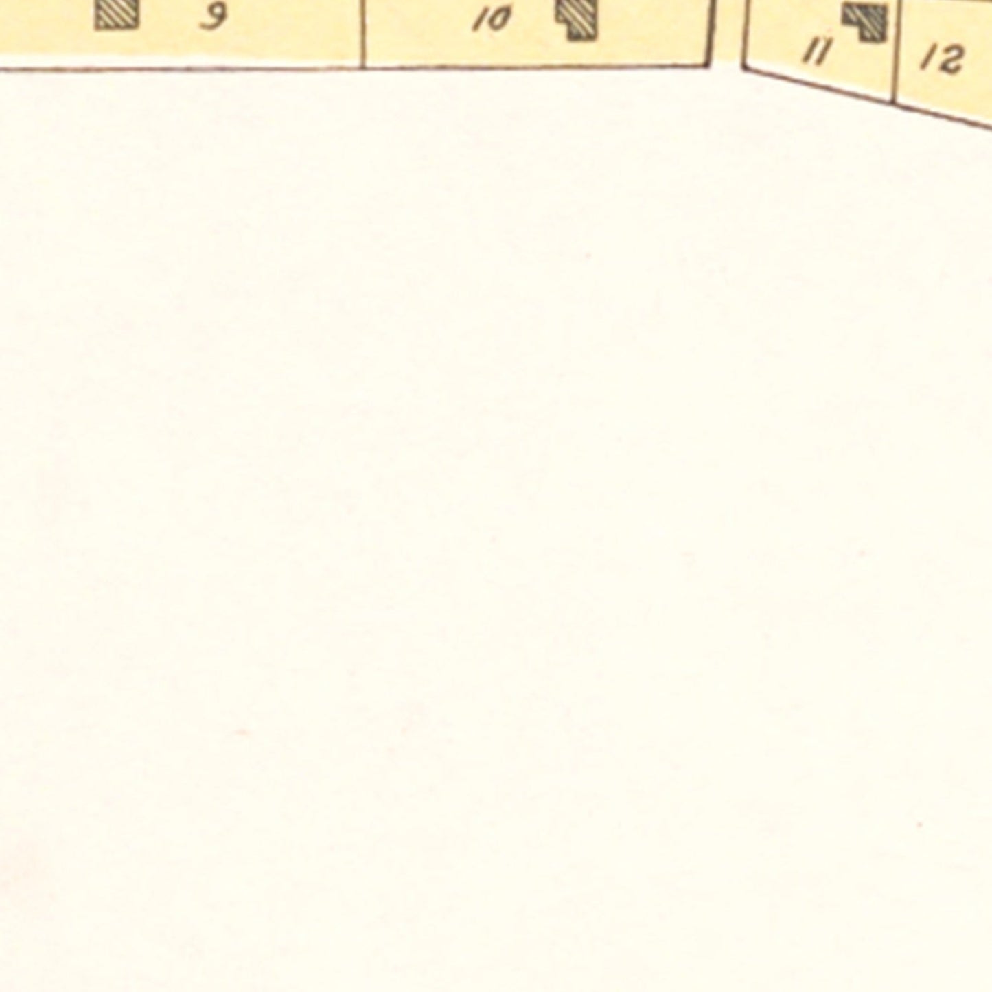 Vintage Map of Watervale, Michigan, 1901