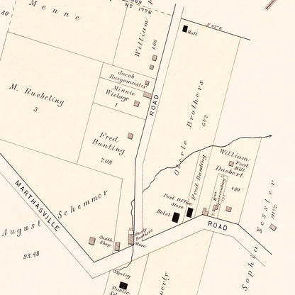 Vintage Map of Weldon Spring, Missouri, 1905