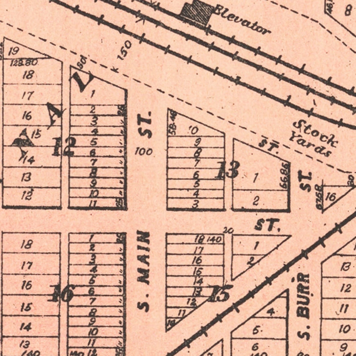 Vintage Map of Waushara County, Wisconsin, 1906