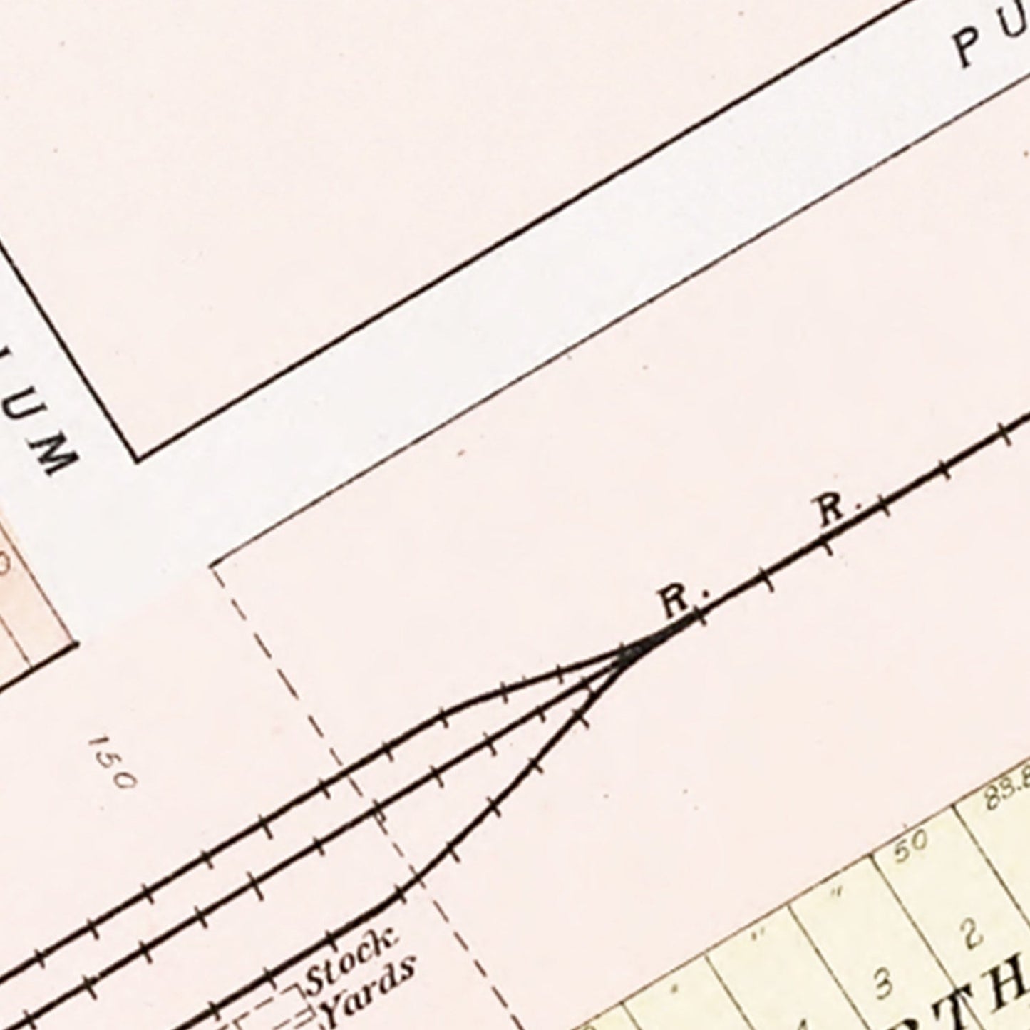 Vintage Map of Weston, Nebraska, 1907