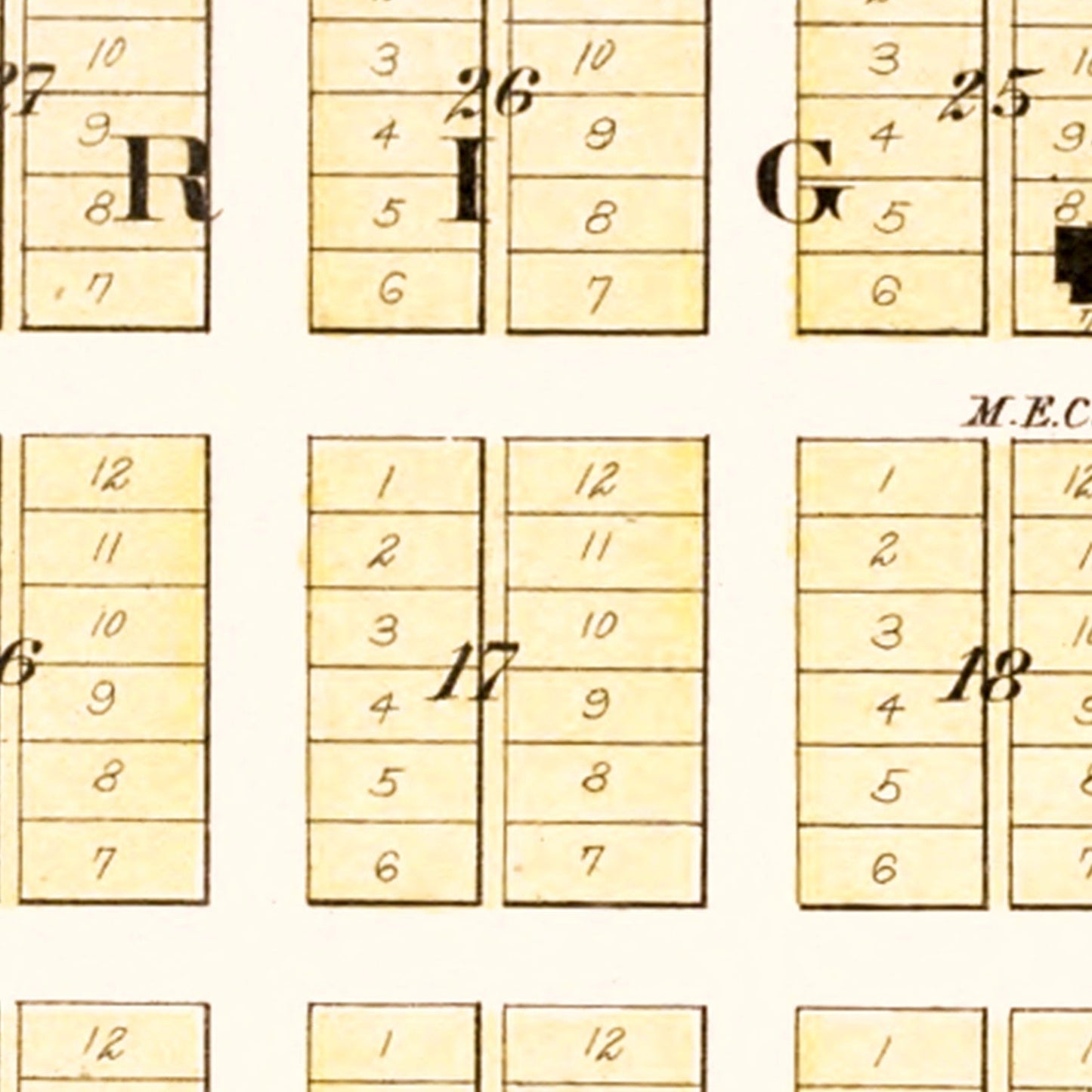 Vintage Map of Arlington, Nebraska, 1908