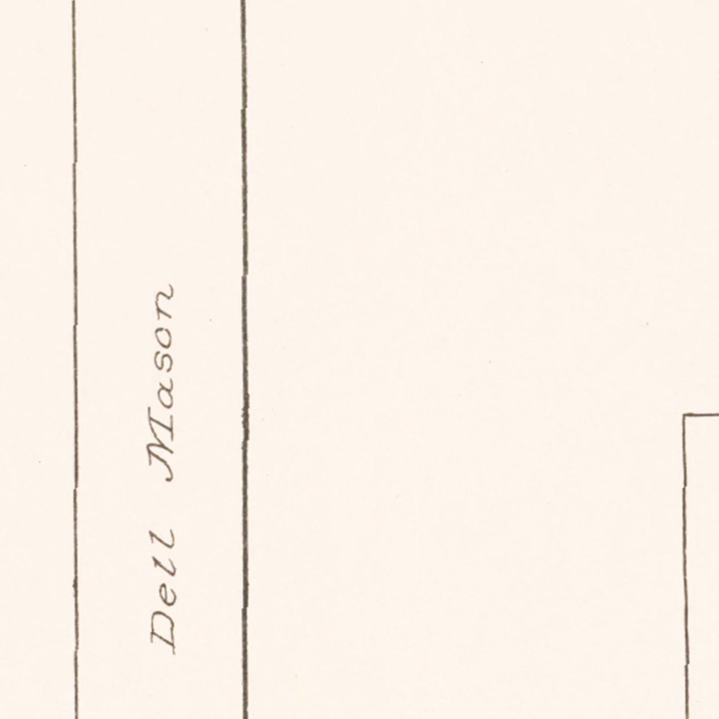 Vintage Map of Ellsworth, Wisconsin 1908