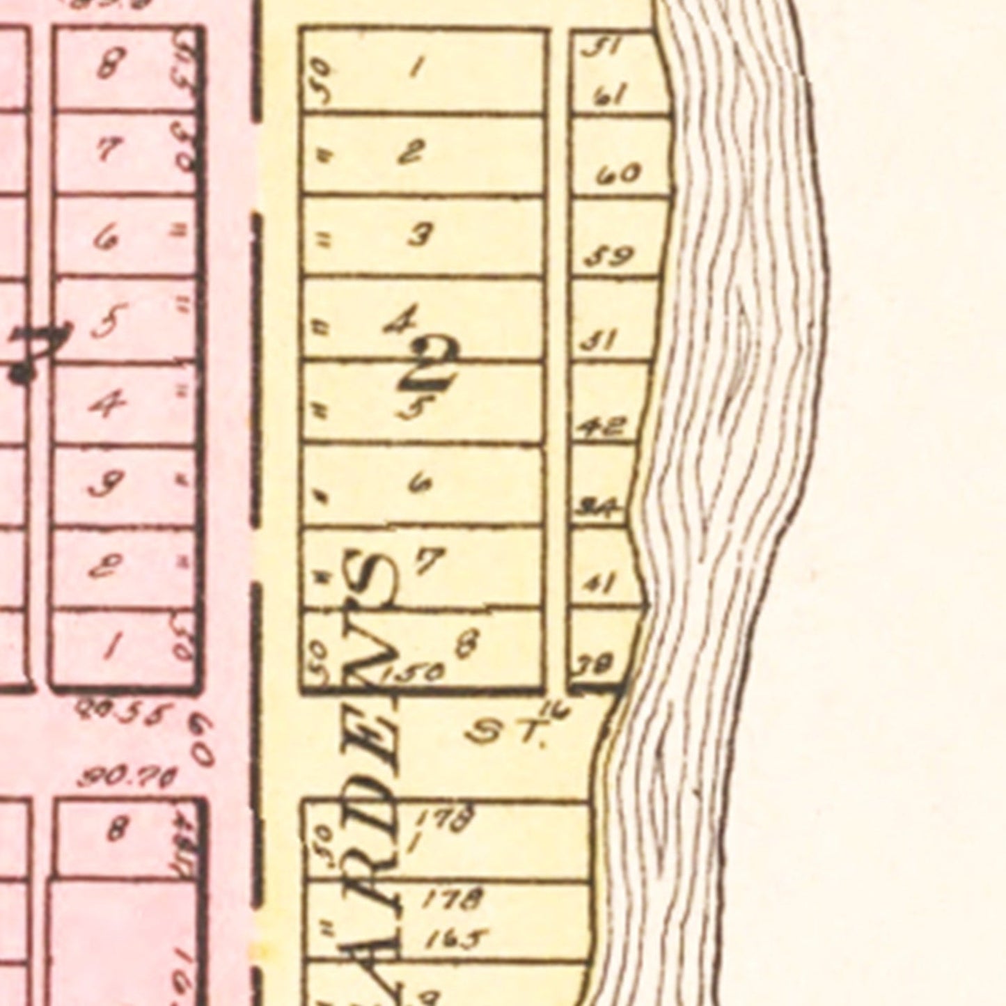 Vintage Map of Spring Valley, Wisconsin, 1908