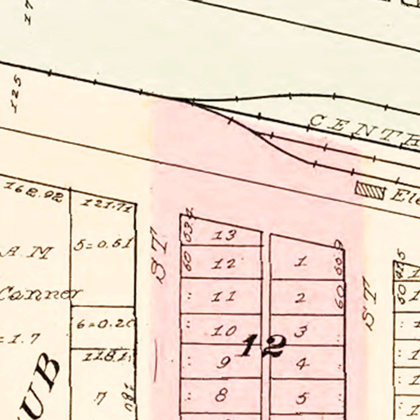 Vintage Map of Alta, Iowa, 1908