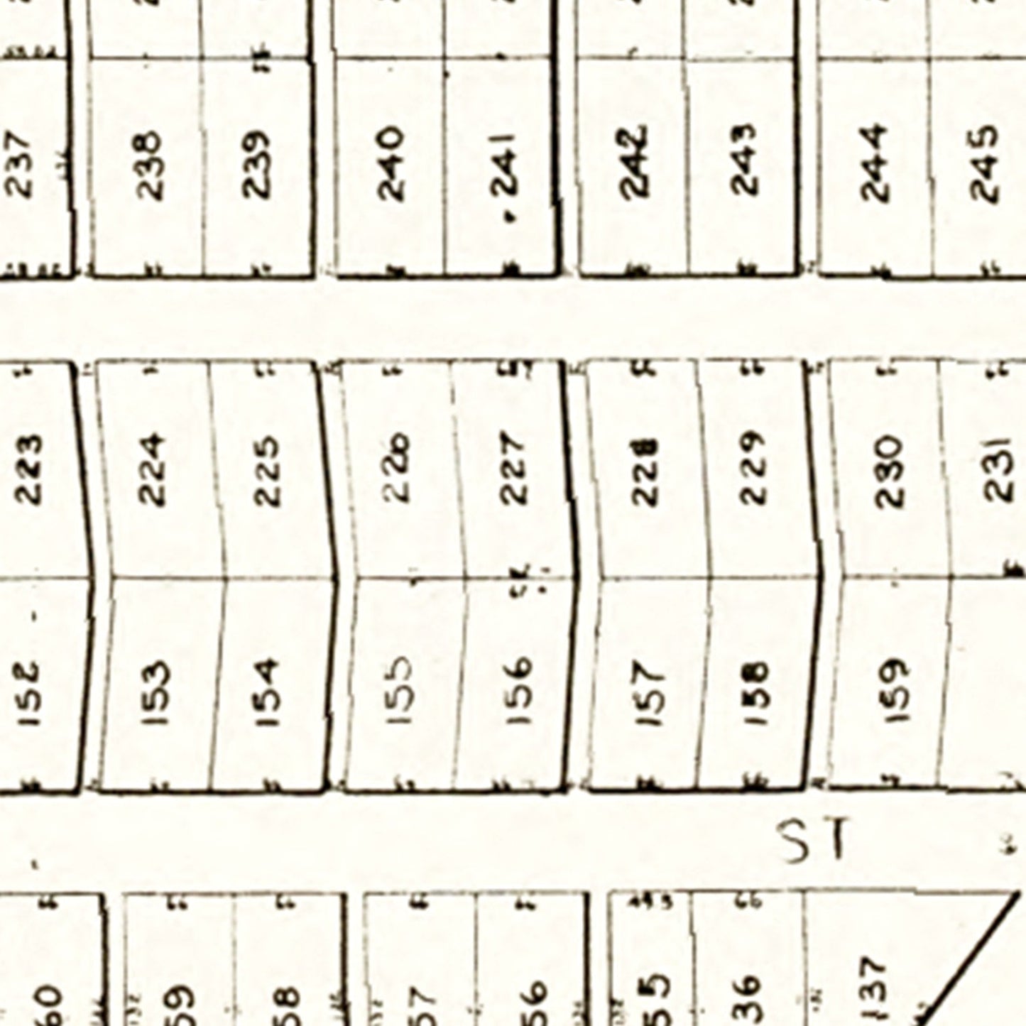 Vintage Map of Freeport, Ohio, 1912