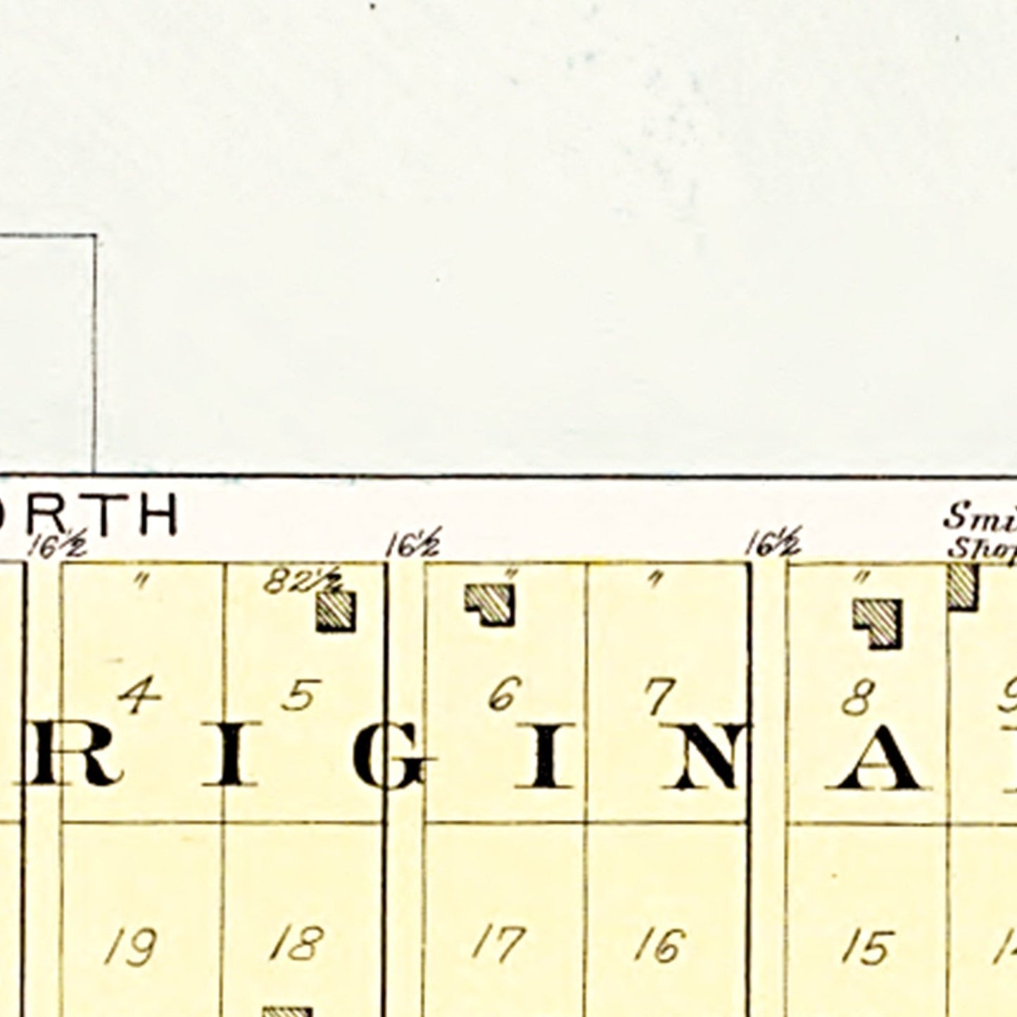 Vintage Map of Good Hope, Ohio, 1913