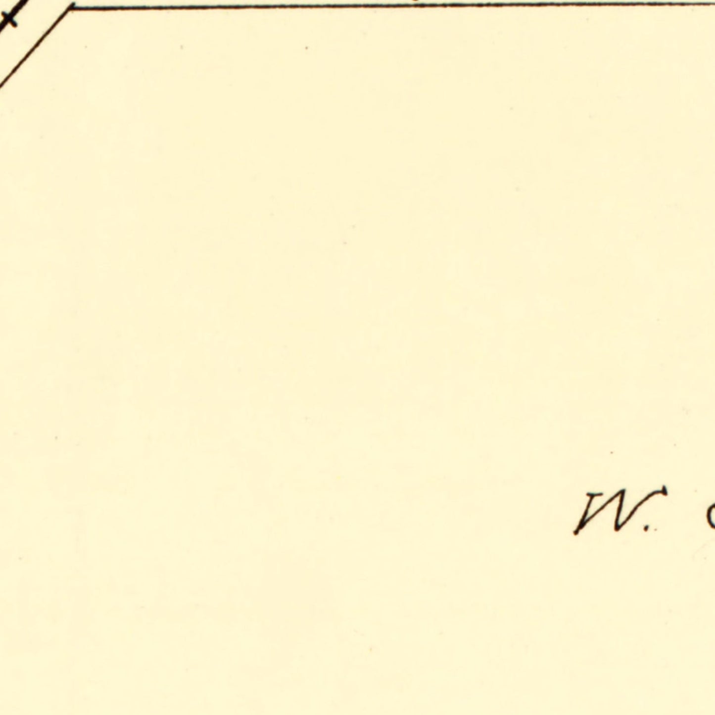 Vintage Map of Bellflower, Illinois, 1914