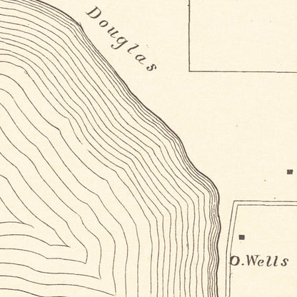 Vintage Lake Madison, Minnesota Map, 1921