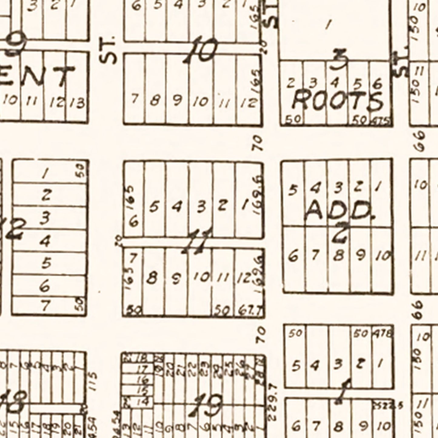 Vintage Map of Elysian, Minnesota, 1928