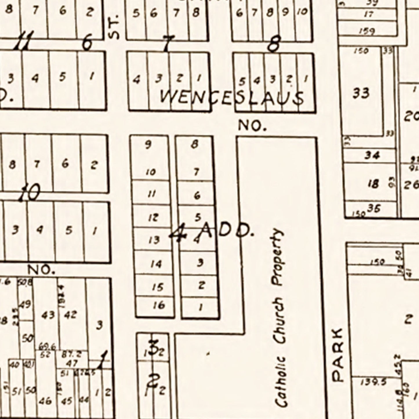Vintage Map of New Prague, Minnesota, 1928