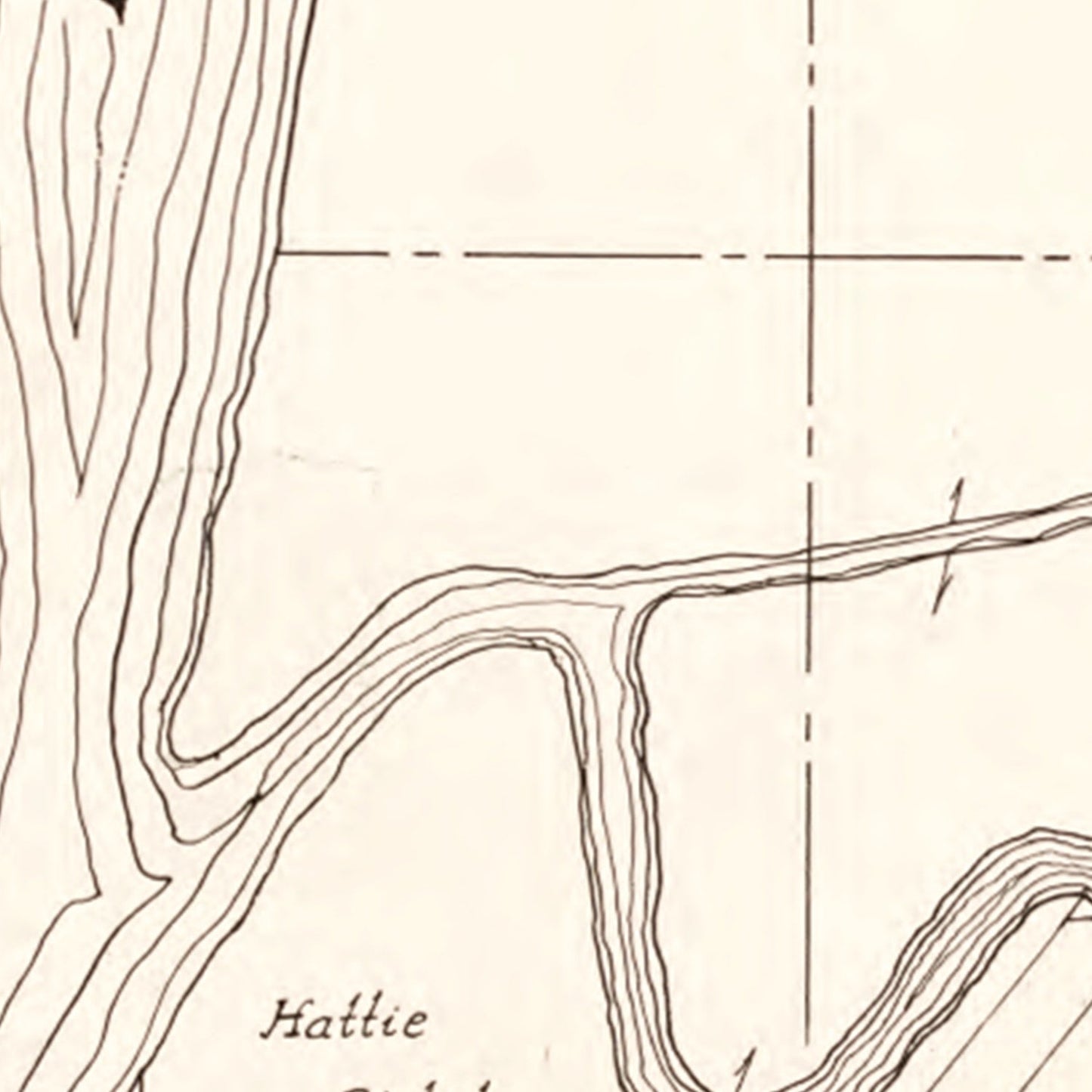 Vintage Map of Bristol, Indiana, 1929