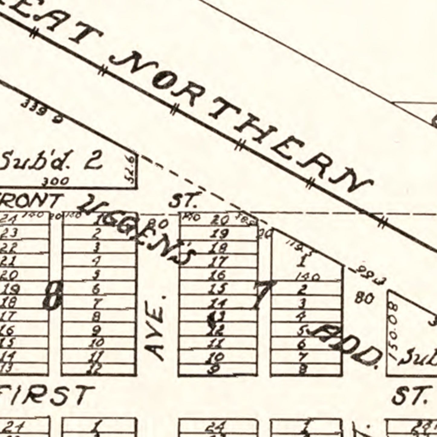 Vintage Map of Epping, North Dakota, 1937