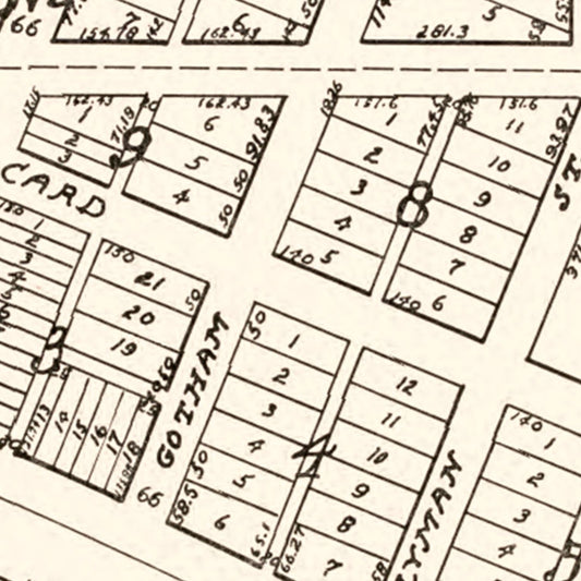 Vintage Map of Hanks, North Dakota, 1937