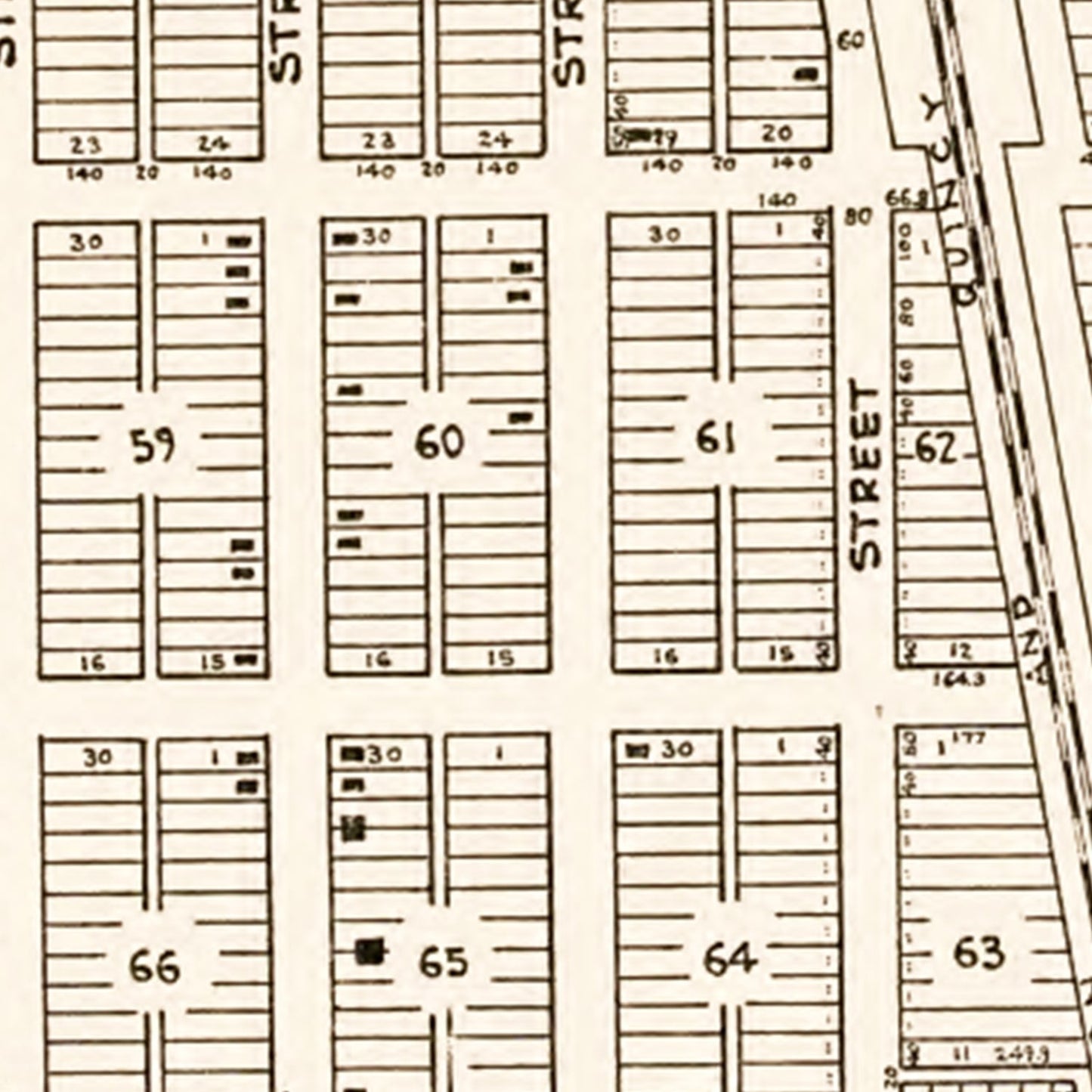 Vintage Map of Saint Paul Park, Minnesota, 1938