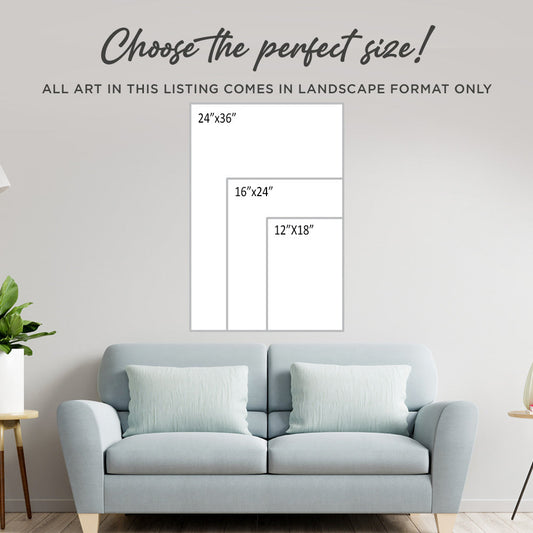 I Choose You Horse Couple Canvas Sign