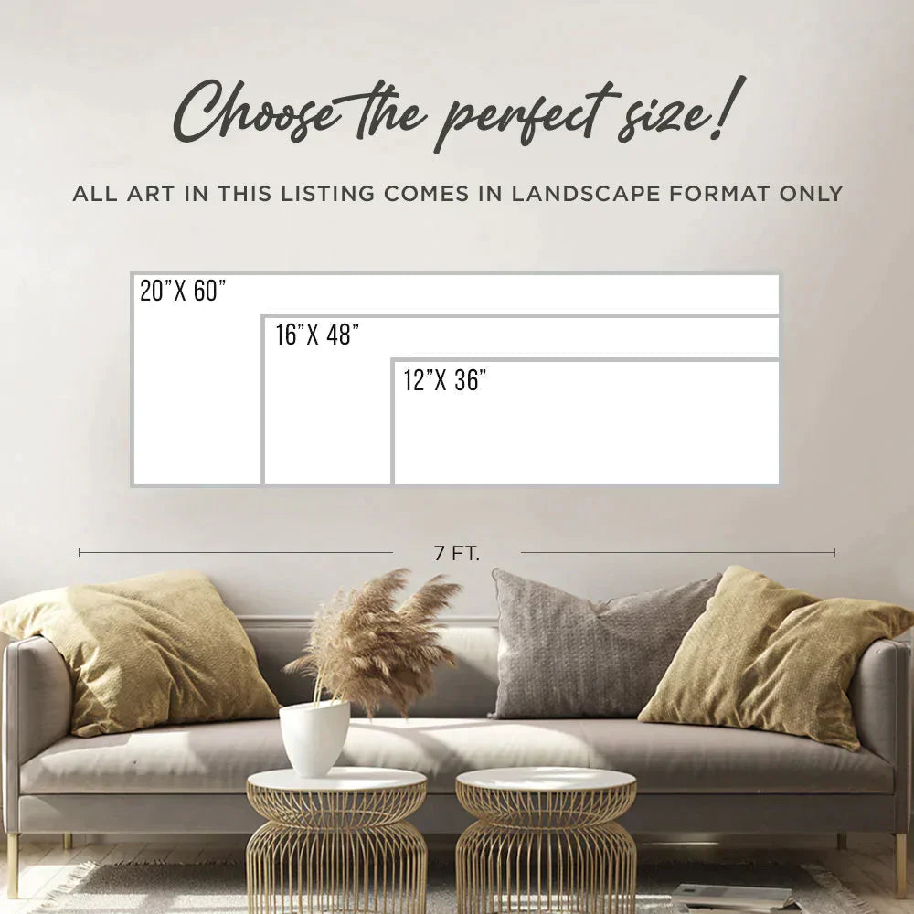P.S. I Love You Typography Canvas Wall Art