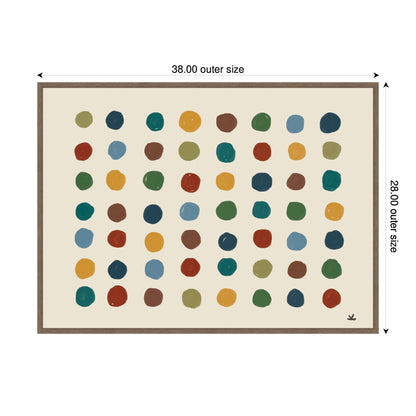 Meditation No. 3 by Kelly Knaga Framed Canvas Wall Art Print