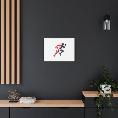 Stay Strong Runner Gym Canvas Wall Art