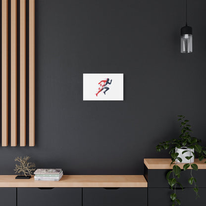 Stay Strong Runner Gym Canvas Wall Art