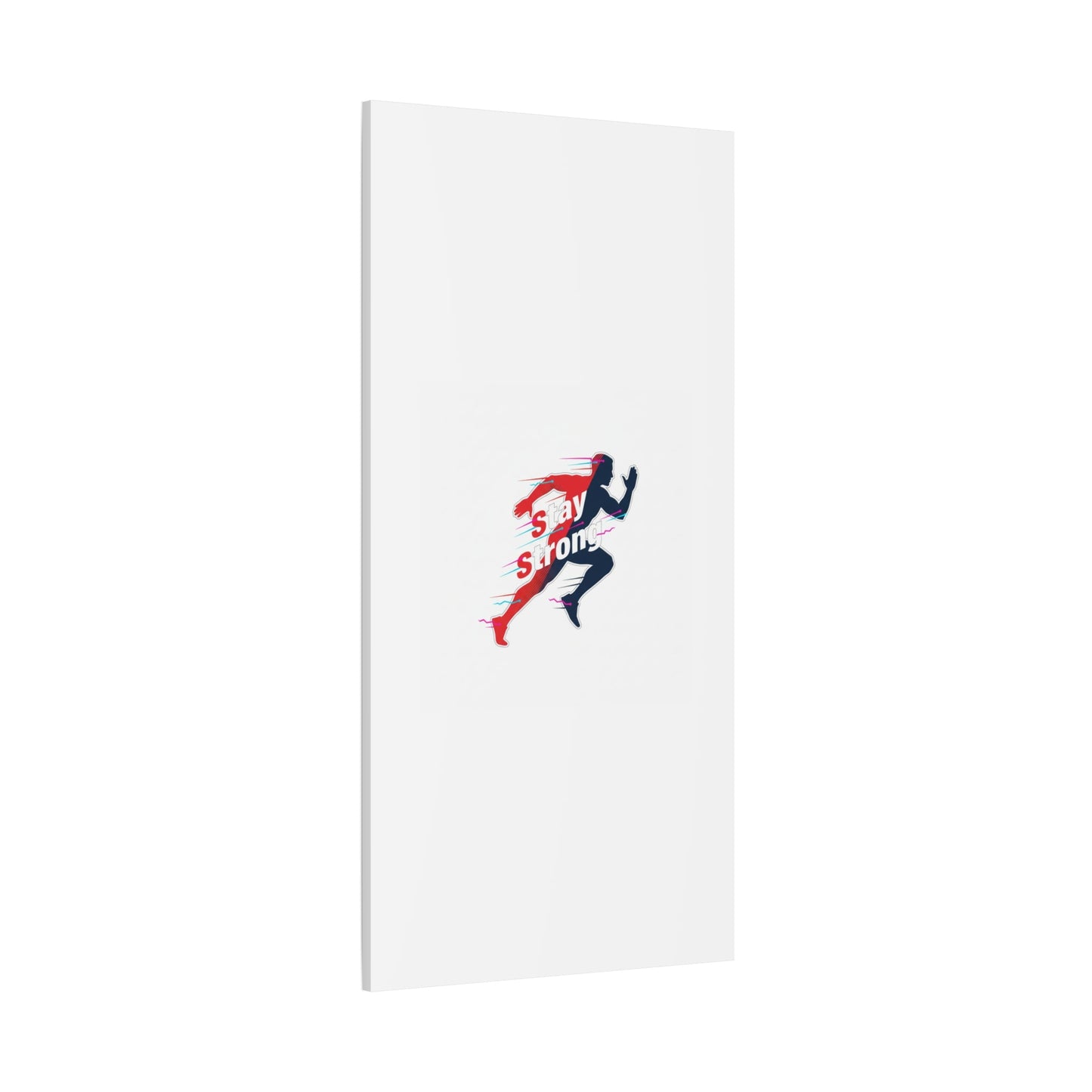 Stay Strong Runner Canvas | Fitness Motivation, Gym Wall Art