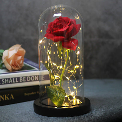 Eternal Sparkle Rose - Unfading Love, Unfading Light